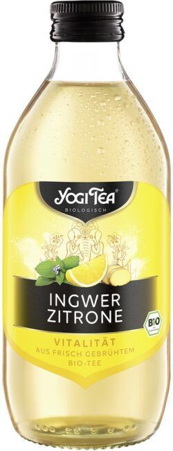 YOGI TEA ® Ingwer Zitrone Teekaltgetränk Bio 20 x 330ml