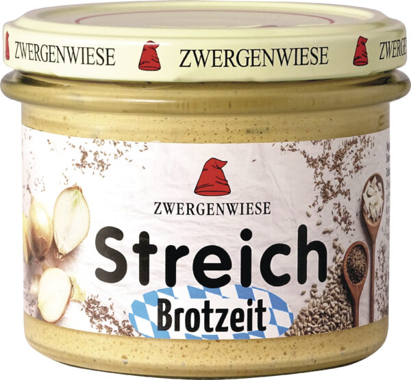 Zwergenwiese Brotzeit Streich Veganer Brot-Aufstrich 6 x 180g