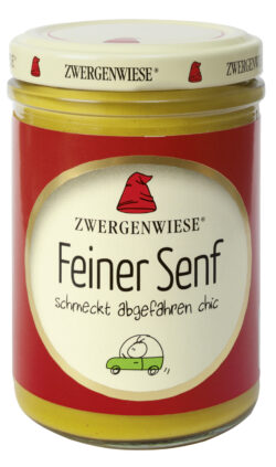 Zwergenwiese Feiner Senf 6 x 160ml