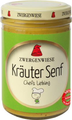 Zwergenwiese Kräuter Senf 6 x 160ml