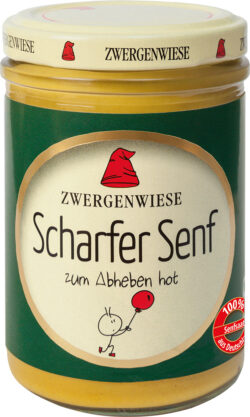 Zwergenwiese Scharfer Senf 6 x 160ml