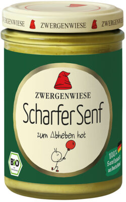 Zwergenwiese Scharfer Senf 6 x 160ml