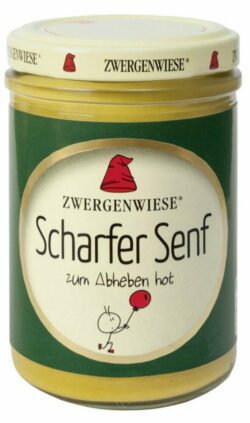 Zwergenwiese Scharfer Senf 160ml