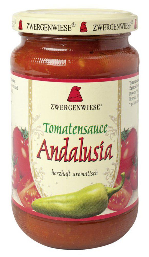 Zwergenwiese Tomatensauce Andalusia 6 x 340ml