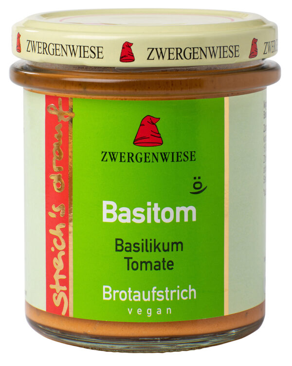 Zwergenwiese streich´s drauf Basitom Veganer Brot-Aufstrich 6 x 160g