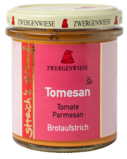 Zwergenwiese streich´s drauf Brot-Aufstrich Tomesan 160g