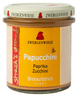 Zwergenwiese streich´s drauf Papucchini Vegetarischer Brotaufstrich 160g