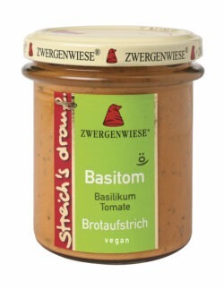 Zwergenwiese streich´s drauf Basitom 160g - Veganer Brot-Aufstrich