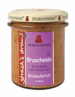 Zwergenwiese streich´s drauf Bruschesto 160g - Veganer Brot-Aufstrich