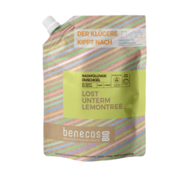 benecos BIO Nachfüllbeutel 1000 ml Duschgel BIO-Ingwer + BIO-Zitrone - LOST UNTERM LEMONTREE 1000ml