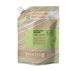 benecos BIO Nachfüllbeutel 1000 ml Duschgel BIO-Grüntee - ALLES IM GRÜNEN BEREICH 1000ml
