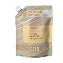 benecos BIO Nachfüllbeutel 1000 ml Handseife BIO-Hafer - HANDWASCHMASCHINE 1000ml