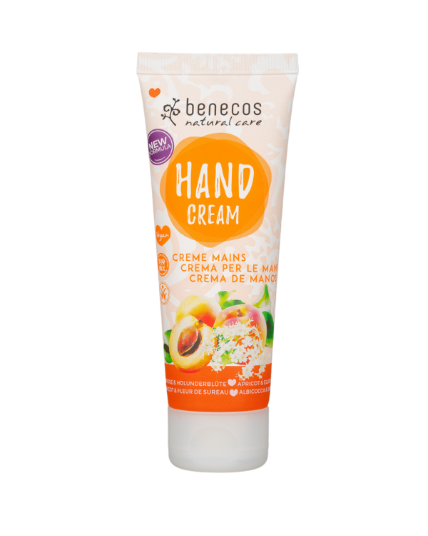 benecos Natural Hand Cream Aprikose & Holunderblüte 75ml