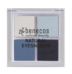 benecos Natural Quattro Eyeshadow true blue 4,8g