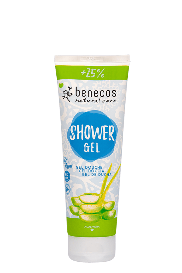 benecos Natural Shower Gel Aloe Vera + 25% 250ml