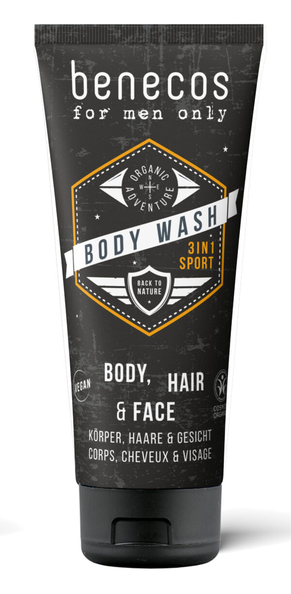 benecos for men only Body Wash 3in1 Sport 200ml