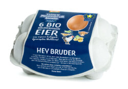 bioladen Bruderhahn Eier, abgepackt 30 x 6 Stück