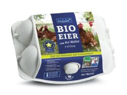 bioladen Eier, Größe L, abgepackt 30 x 6 Stück