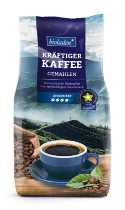 bioladen Kaffee kräftig, gemahlen 12 x 500g