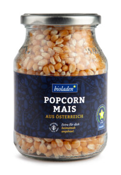 bioladen Popcornmais, im Pfandglas 470g