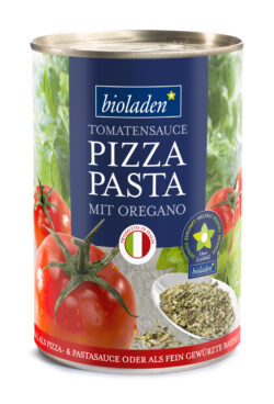 bioladen Tomatensauce Pizza & Pasta mit Oregano 12 x 400g