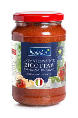 bioladen Tomatensauce Ricotta & Parmigiano Reggiano 6 x 340g