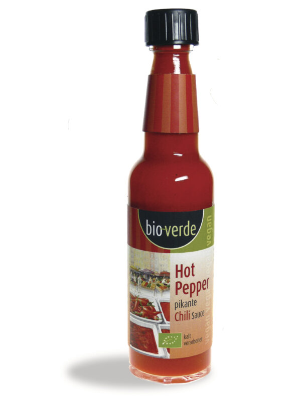 bio-verde Hot Pepper Sauce vegan 6 x 100ml