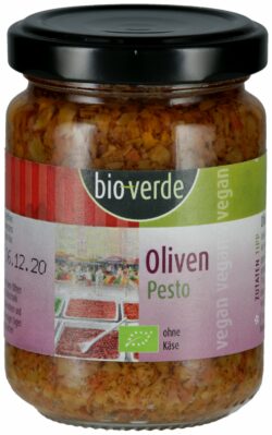 bio-verde Oliven-Pesto 125 ml vegan 6 x 125ml