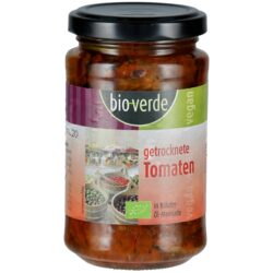 bio-verde Sonnengetrocknete Tomaten mit frischen Kräutern in Öl-Marinade 6 x 200g