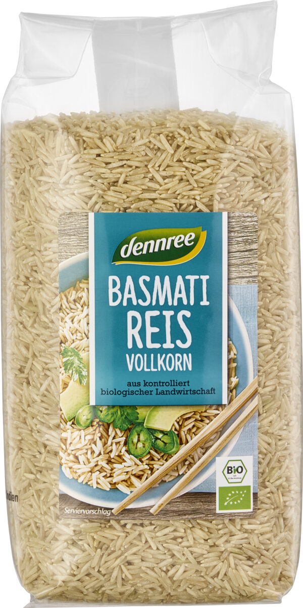 dennree Basmati-Reis Vollkorn 1kg