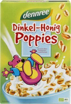 dennree Dinkel-Honig-Poppies 10 x 375g