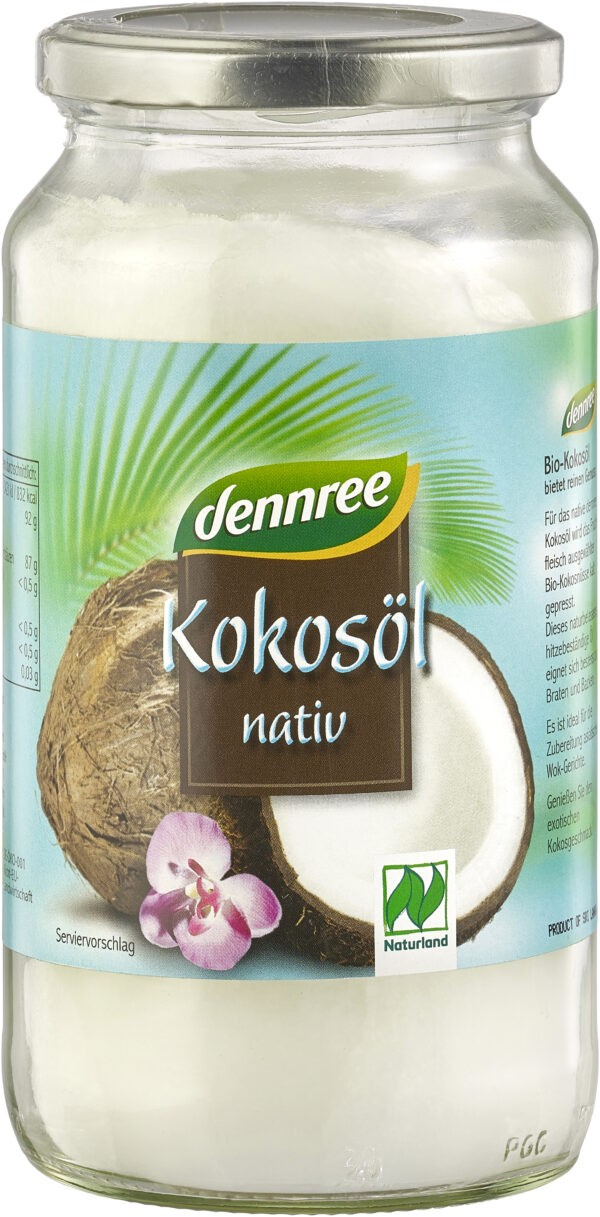 dennree Kokosöl nativ 6 x 950ml