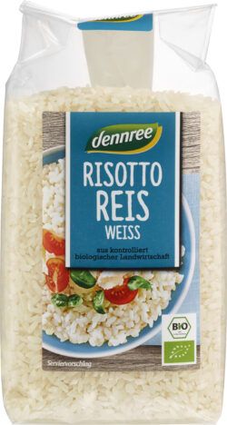 dennree Risotto Reis, weiß 500g
