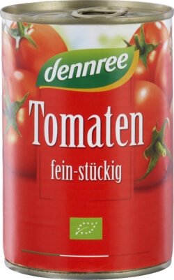 dennree Tomaten fein-stückig 400g