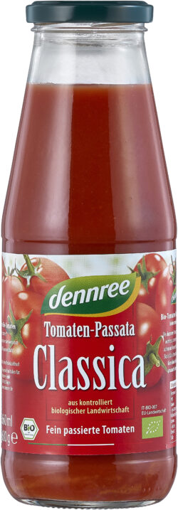 dennree Tomaten-Passata Classica 12 x 680g