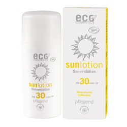 eco cosmetics Sonnenlotion LSF 30 mit Granatapfel und Goji Beere 100ml
