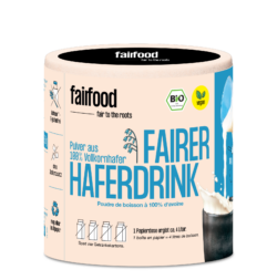 fairfood Freiburg Faires Haferdrinkpulver (360g, Papierdose, Bio) 6 x 360g