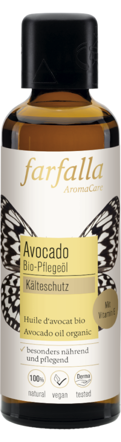 farfalla Avocado, Bio-Pflegeöl, 75ml, Kälteschutz 75ml