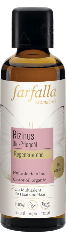 farfalla Rizinus, Bio-Pflegeöl, 75ml, regenerierend 75ml