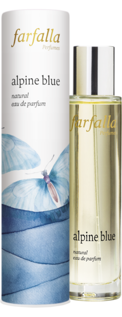 farfalla alpine blue, natural eau de parfum 50ml