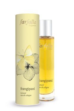 farfalla frangipani, natural eau de cologne 50ml