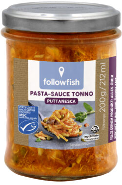 followfood MSC Pasta-Sauce Tonno Puttanesca 6 x 200g
