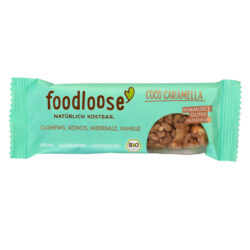 foodloose Bio-Nussriegel Coco Caramella, vegan, glutenfrei, laktosefrei 24 x 35g