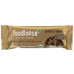 foodloose Bio-Nussriegel Rock O Choc, vegan, glutenfrei, laktosefrei 24 x 35g