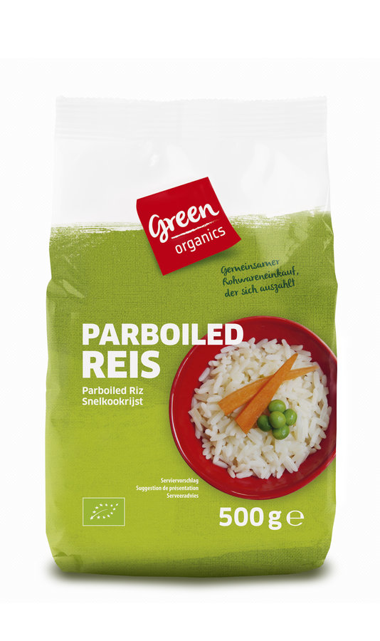 greenorganics Parboiled Reis 10 x 500g