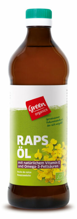 greenorganics Rapsöl 6 x 500ml