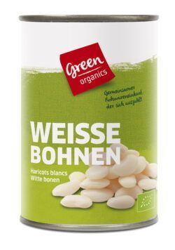 greenorganics Weiße Bohnen 12 x 400g