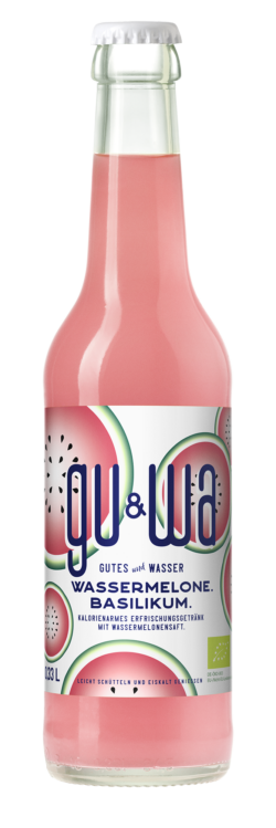 gu&wa BIO Wassermelone.Basilikum 24 x 330ml