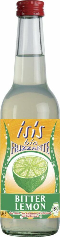 isis bio Bitter Lemon frizzante 12 x 0,335