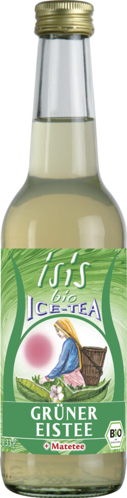 isis bio Grüner Eistee Ice Tea 12 x 0,335